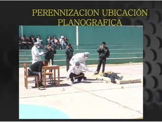 PERENNIZACION UBICACIÓN
PLANOGRAFICA
 