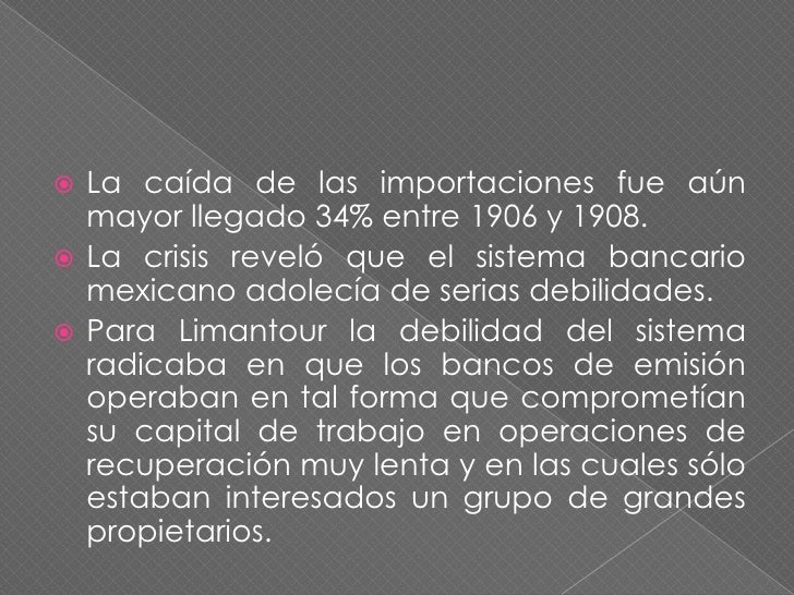 La crisis de 1907 1908. Exposición Luana Sánchez