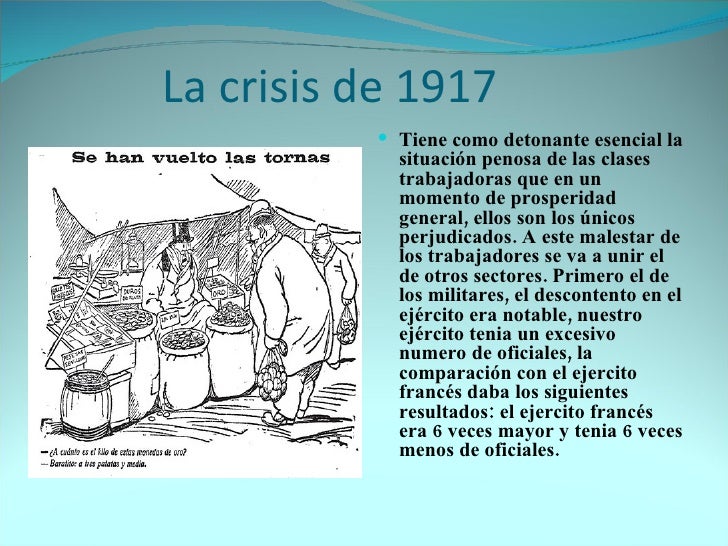 La Crisis De 1917