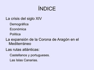 La Baja Edad Media: un período de crisis 