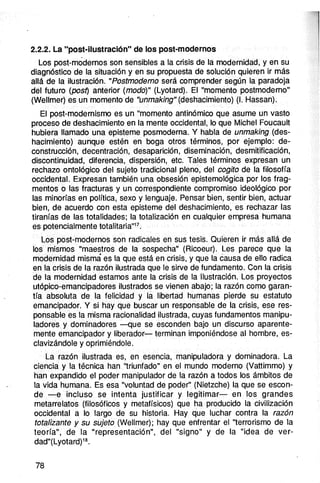 La crisis de la modernidad | PDF