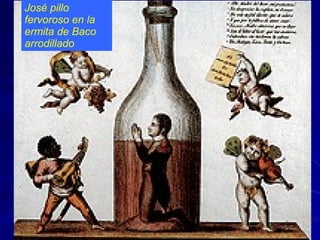 José pillo
fervoroso en la
ermita de Baco
arrodillado
 