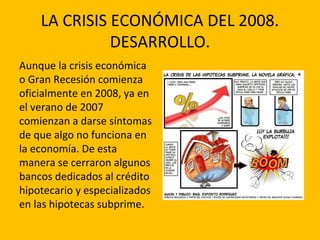 La crisis económica del 2008 | PPT