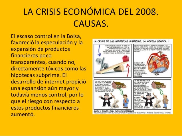 La crisis económica del 2008