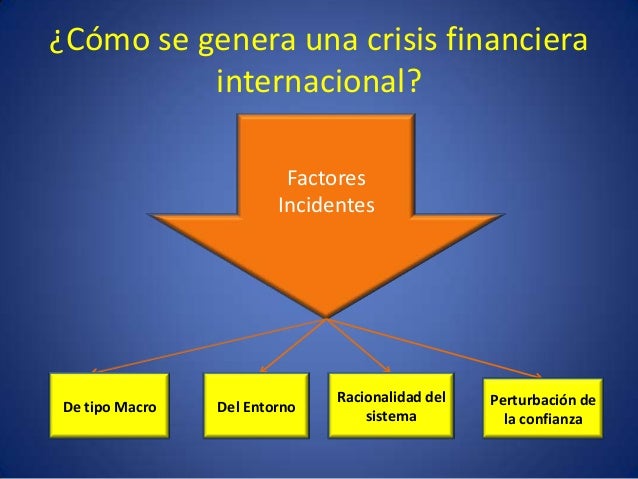 La crisis financiera internacional y rse