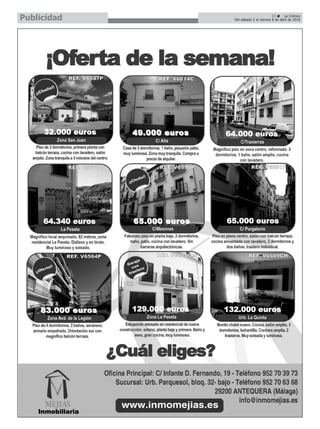 33 ç La Crónica
Del sábado 2 al viernes 8 de abril de 2016Publicidad
 