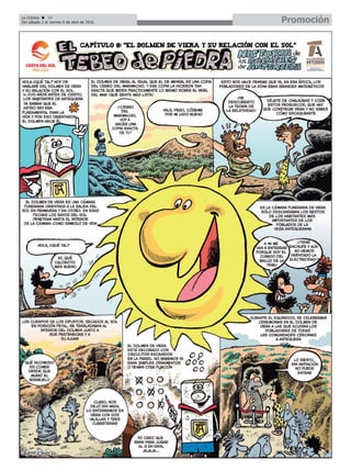 La Crónica 34
Del sábado 2 al viernes 8 de abril de 2016
ç
Promoción
 