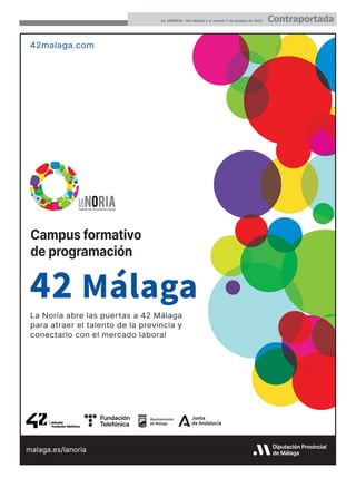 LA CRÓNICA - Del sábado 1 al viernes 7 de octubre de 2022 Contraportada
 