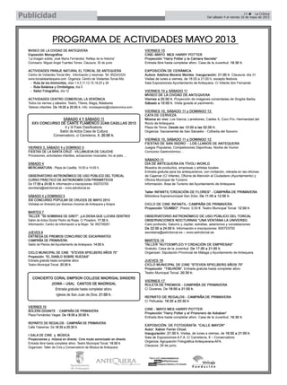 23 La Crónica
Del sábado 4 al viernes 10 de mayo de 2013Publicidad
 