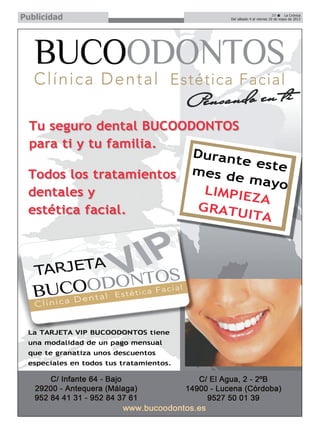 39 La Crónica
Del sábado 4 al viernes 10 de mayo de 2013Publicidad
 