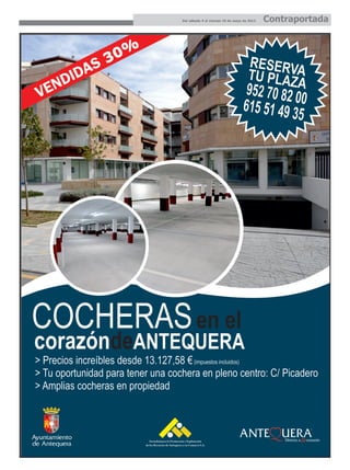 Del sábado 4 al viernes 10 de mayo de 2013 Contraportada
 