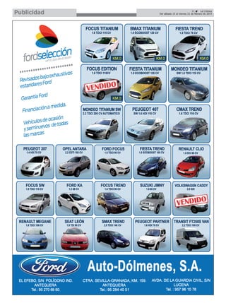 Publicidad

31
La Crónica
Del sábado 15 al viernes 21 de febrero de 2014

 