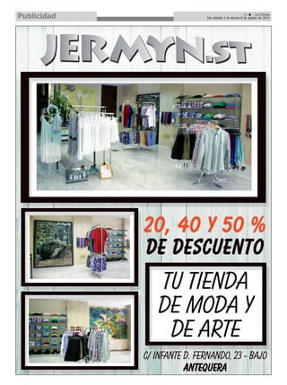 11 La Crónica
Del sábado 2 al viernes 8 de agosto de 2014Publicidad
 