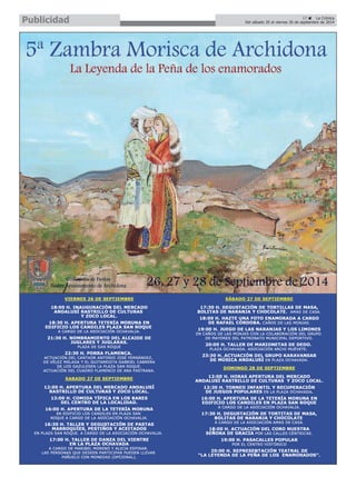 Publicidad 
27 É La Crónica 
Del sábado 20 al viernes 26 de septiembre de 2014  