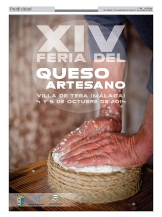 27 La Crónica
Del sábado 27 de septiembre al viernes 3 de octubre de 2014Publicidad
 