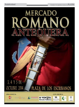 7 La Crónica
Del sábado 27 de septiembre al viernes 3 de octubre de 2014Publicidad
 