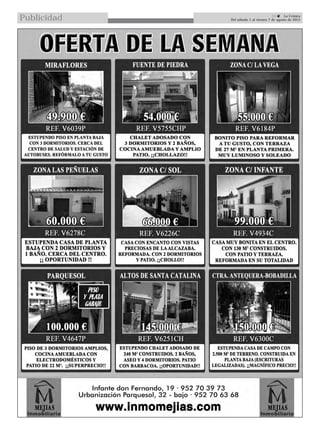 33  La Crónica
Del sábado 1 al viernes 7 de agosto de 2015Publicidad
 