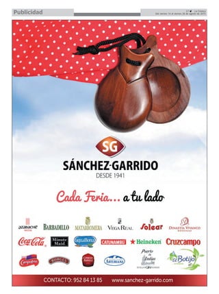 17 La Crónica
Del viernes 14 al viernes 28 de agosto de 2015Publicidad
 