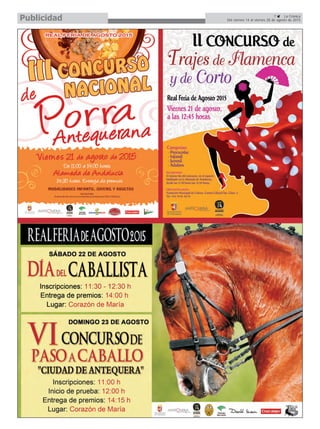 7 La Crónica
Del viernes 14 al viernes 28 de agosto de 2015Publicidad
 