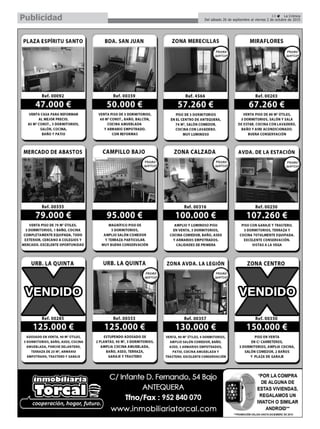 13 ç La Crónica
Del sábado 26 de septiembre al viernes 2 de octubre de 2015Publicidad
 