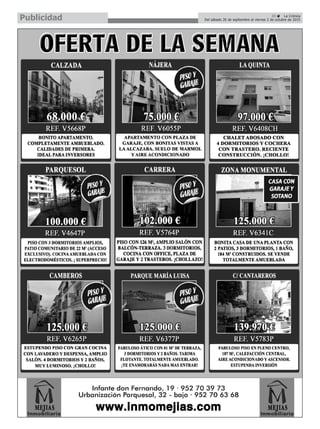 33 ç La Crónica
Del sábado 26 de septiembre al viernes 2 de octubre de 2015Publicidad
 