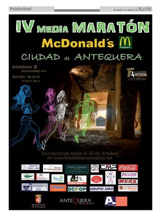 9 ç La Crónica
Del sábado 17 al viernes 23 de octubre de 2015Publicidad
 