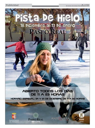 7 ç La Crónica
Del viernes 18 al viernes 25 de diciembre de 2015Publicidad
 