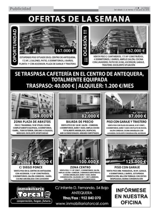 15 ç La Crónica
Del sábado 11 al viernes 17 de junio de 2016Publicidad
 