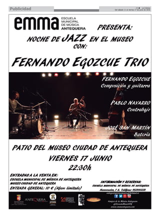 29 ç La Crónica
Del sábado 11 al viernes 17 de junio de 2016Publicidad
 