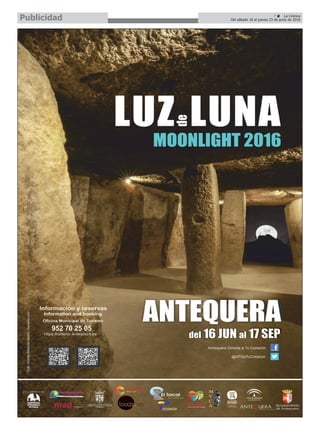 7 ç La Crónica
Del sábado 18 al jueves 23 de junio de 2016Publicidad
 