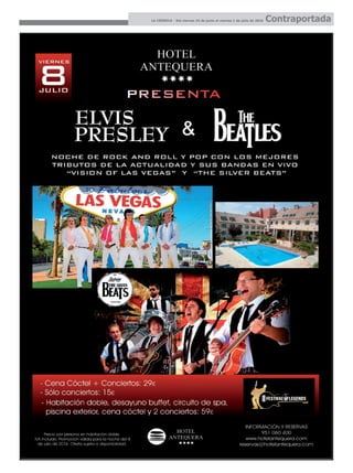 LA CRÓNICA - Del viernes 24 de junio al viernes 1 de julio de 2016 Contraportada
 