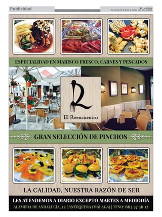 7 ç La Crónica
Del viernes 24 de junio al viernes 1 de julio de 2016Publicidad
 