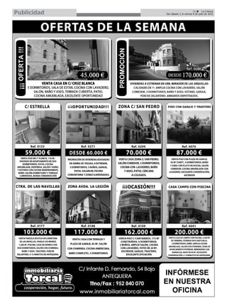 23 ç La Crónica
Del sábado 2 al viernes 8 de julio de 2016Publicidad
 