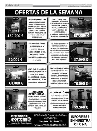 15 ç La Crónica
Del sábado 5 al viernes 11 de noviembre de 2016Publicidad
 