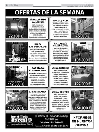 15 ç La Crónica
Del sábado 29 de abril al viernes 5 de mayo de 2017Publicidad
 