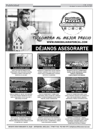 33 ç La Crónica
Del sábado 7 al viernes 13 de octubre de 2017Publicidad
 