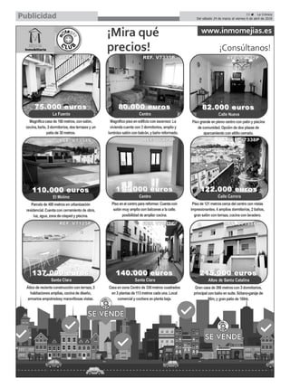 33 ç La Crónica
Del sábado 24 de marzo al viernes 6 de abril de 2018Publicidad
 