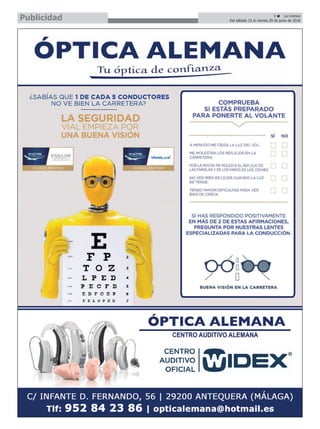 9 ç La Crónica
Del sábado 23 al viernes 29 de junio de 2018Publicidad
 