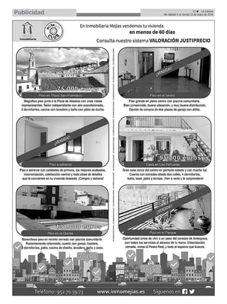 23 ç La Crónica
Del sábado 4 al viernes 10 de mayo de 2019Publicidad
 