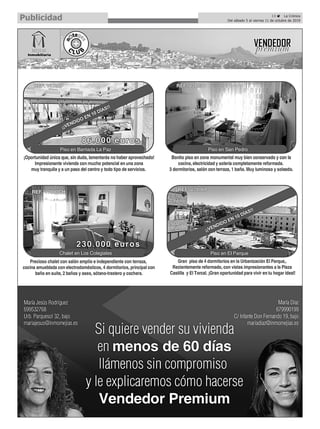 13 ç La Crónica
Del sábado 5 al viernes 11 de octubre de 2019Publicidad
 