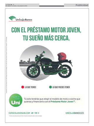 PublicidadLa Crónica 24
Del sábado 5 al viernes 11 de octubre de 2019
ç
 