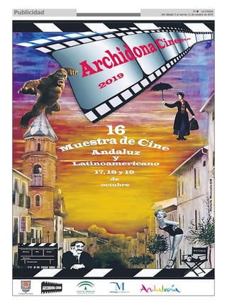 29 ç La Crónica
Del sábado 5 al viernes 11 de octubre de 2019Publicidad
 