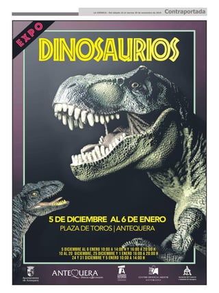 LA CRÓNICA - Del sábado 23 al viernes 29 de noviembre de 2019 Contraportada
 