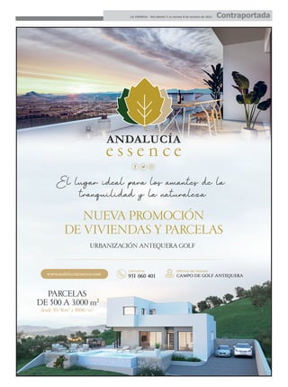 LA CRÓNICA - Del sábado 2 al viernes 8 de octubre de 2021 Contraportada
 