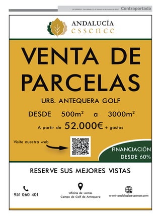 LA CRÓNICA - Del sábado 12 al viernes 18 de marzo de 2022 Contraportada
 
