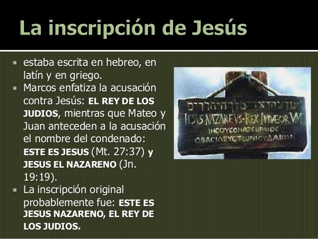 La crucifixión del rey