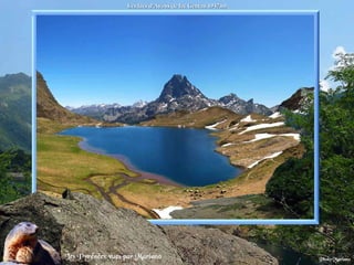 Les lacs d’Ayous (le lac Gentau 1947m) . 