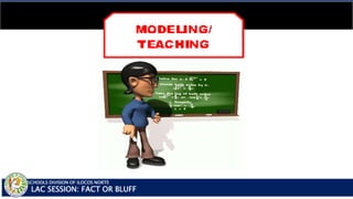 SCHOOLS DIVISION OF ILOCOS NORTE
LAC SESSION: FACT OR BLUFF
 