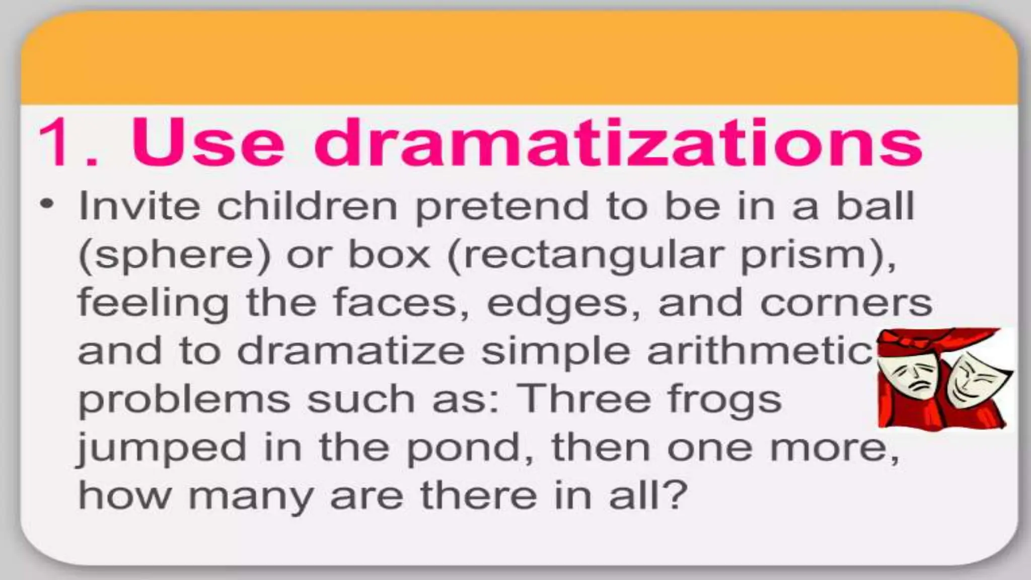 LAC SESSION MATH about strategies in teaching mathematics