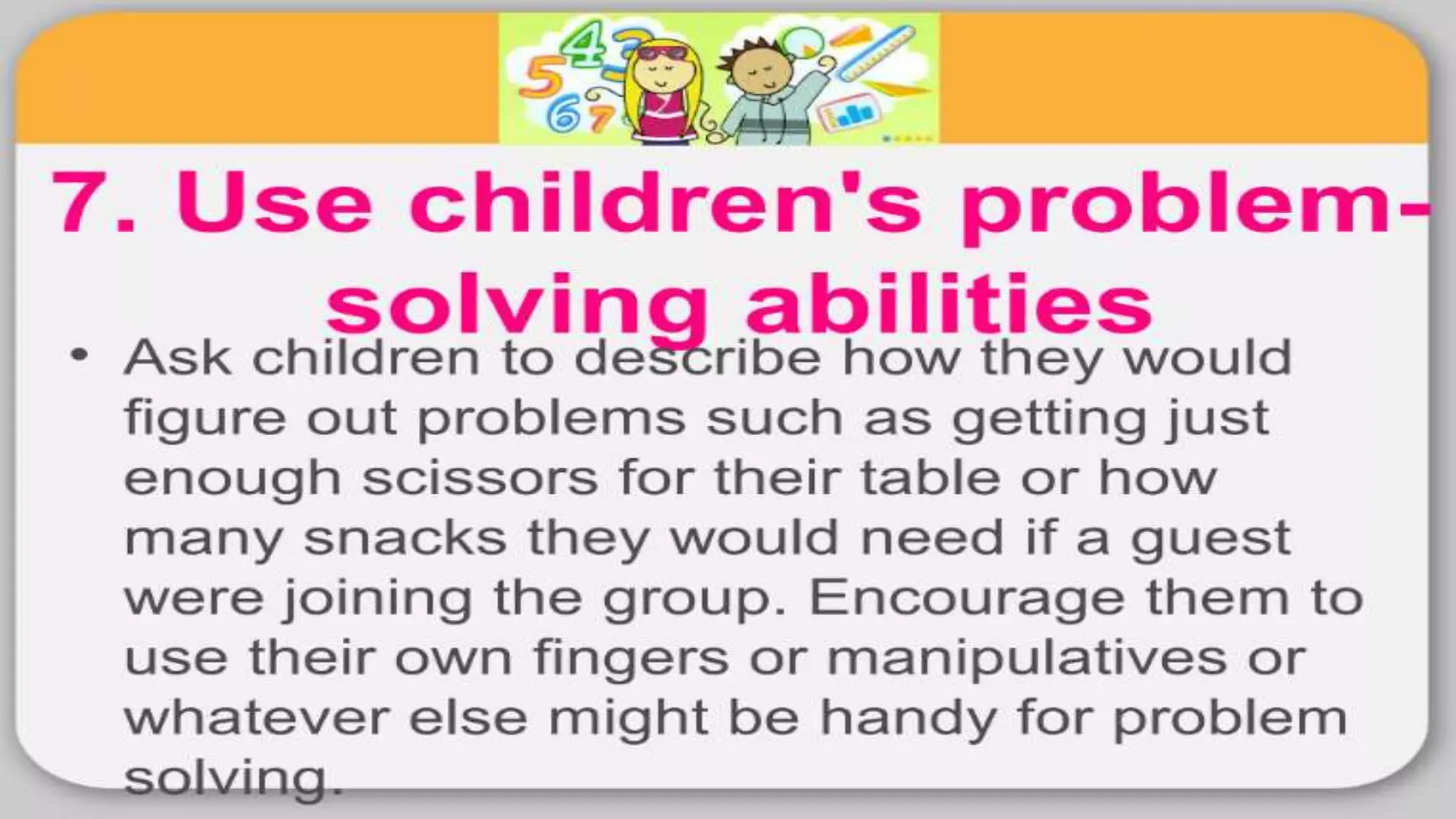 LAC SESSION MATH about strategies in teaching mathematics